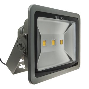 LED Floodlight, Aluminium, 150W / 15,960lm, 100-240V 50/60Hz, Daylight 6500K, IP65