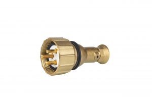 Watertight HNA Male Plug, 3 Pin, 10A, Brass, 792886