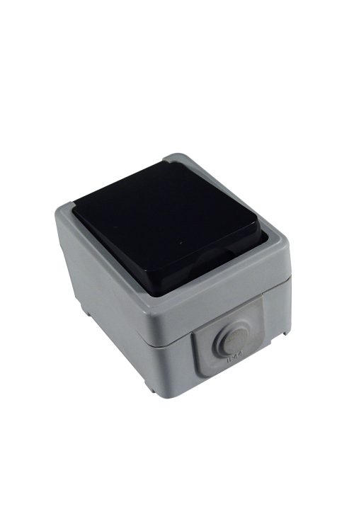 European Light Switch, Surface Mounted, Waterproof, IP44