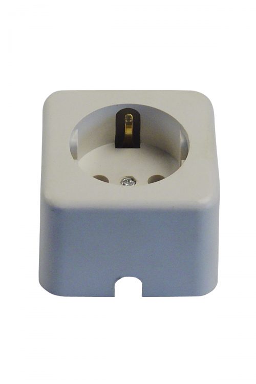 Schuko Socket, Surface Mounted, 1 Gang, 792922