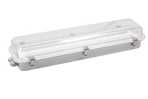 Multi-Purpose LED Fixture, 2x8W, 100-240V 50/60Hz., with 24V DC emergency module. IP67
