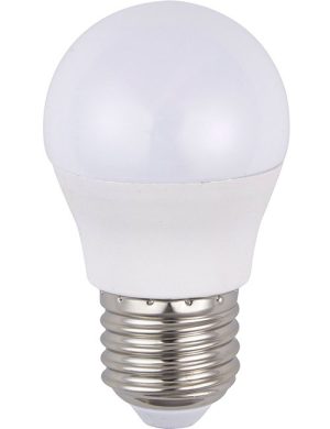 LED Ball Lamp, 100-240V 5W E27, Warm White