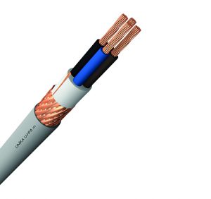 Marine Cable, Braided, 0.6/1kV, 2 Core 1.5mm, 794334